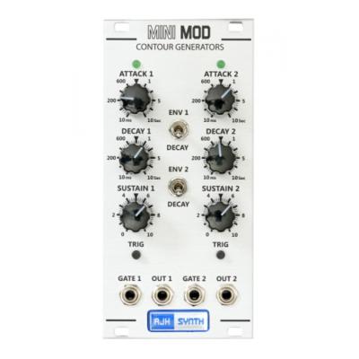 AJH SYNTH MiniMod Dual Contour silver